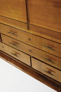 BUFFA PAOLO (1903 - 1970) : Mobile contenitore eseguito da Mos Turri  - Asta DESIGN E ARTI DECORATIVE DEL NOVECENTO Tradizionale - Associazione Nazionale - Case d'Asta italiane
