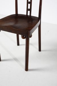 HOFFMANN JOSEF (1870 - 1956) : Seven Ball Side Chair, model 371  - Asta DESIGN E ARTI DECORATIVE DEL NOVECENTO Tradizionale - Associazione Nazionale - Case d'Asta italiane