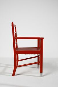 PIACENTINI MARCELLO (1881 - 1960) : attribuito. Coppia di poltrone  - Asta DESIGN E ARTI DECORATIVE DEL NOVECENTO Tradizionale - Associazione Nazionale - Case d'Asta italiane