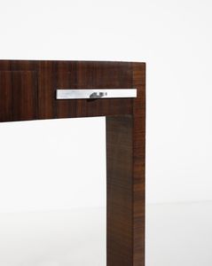 PALANTI GIANCARLO (1906 - 1977) : attribuito. Tavolo da gioco  - Asta DESIGN E ARTI DECORATIVE DEL NOVECENTO Tradizionale - Associazione Nazionale - Case d'Asta italiane