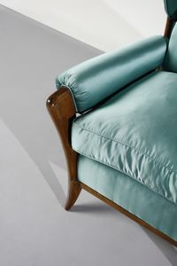 BUFFA PAOLO (1903 - 1970) : Coppia di poltrone per Figli di Amedeo Cassina  - Asta DESIGN E ARTI DECORATIVE DEL NOVECENTO Tradizionale - Associazione Nazionale - Case d'Asta italiane