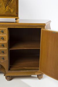 PRUTSCHER OTTO (1880 - 1949) : Mobile da soggiorno  - Asta DESIGN E ARTI DECORATIVE DEL NOVECENTO Tradizionale - Associazione Nazionale - Case d'Asta italiane