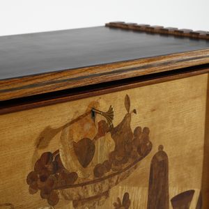 SCREMIN LUIGI (1896 - 1983) : Mobiletto etagere  - Asta DESIGN E ARTI DECORATIVE DEL NOVECENTO Tradizionale - Associazione Nazionale - Case d'Asta italiane