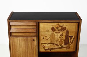 SCREMIN LUIGI (1896 - 1983) : Mobiletto etagere  - Asta DESIGN E ARTI DECORATIVE DEL NOVECENTO Tradizionale - Associazione Nazionale - Case d'Asta italiane