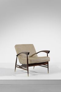 ZALSZUPIN  JORGE (1922 - 2020) : attribuito. Poltrona  - Asta DESIGN E ARTI DECORATIVE DEL NOVECENTO Tradizionale - Associazione Nazionale - Case d'Asta italiane