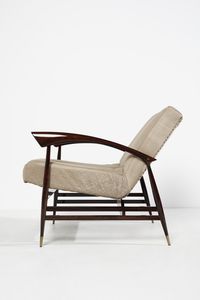 ZALSZUPIN  JORGE (1922 - 2020) : attribuito. Poltrona  - Asta DESIGN E ARTI DECORATIVE DEL NOVECENTO Tradizionale - Associazione Nazionale - Case d'Asta italiane