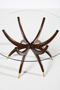 SCAPINELLI GIUSEPPE (1891 - 1982) : Tavolino da salotto  - Asta DESIGN E ARTI DECORATIVE DEL NOVECENTO Tradizionale - Associazione Nazionale - Case d'Asta italiane