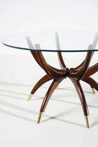 SCAPINELLI GIUSEPPE (1891 - 1982) : Tavolino da salotto  - Asta DESIGN E ARTI DECORATIVE DEL NOVECENTO Tradizionale - Associazione Nazionale - Case d'Asta italiane