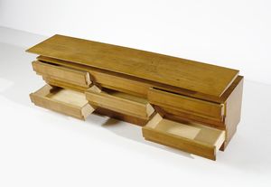 NORDIO UMBERTO (1891 - 1971) : Credenza eseguita da Ebanisteria Florit  - Asta DESIGN E ARTI DECORATIVE DEL NOVECENTO Tradizionale - Associazione Nazionale - Case d'Asta italiane