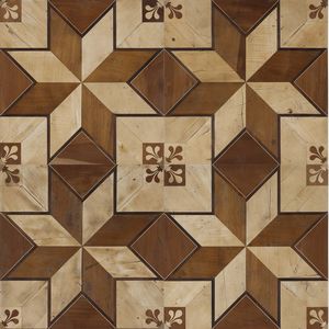 MANIFATTURA AUSTRIACA : Sessantatre pannelli per pavimentazione  - Asta DESIGN E ARTI DECORATIVE DEL NOVECENTO Tradizionale - Associazione Nazionale - Case d'Asta italiane