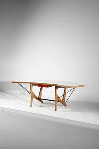 PALANTI GIANCARLO (1906 - 1977) : attribuito. Scrivania  - Asta DESIGN E ARTI DECORATIVE DEL NOVECENTO Tradizionale - Associazione Nazionale - Case d'Asta italiane