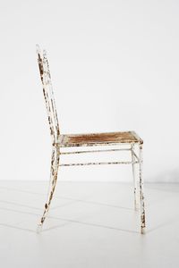 PONTI GIO (1891 - 1979) : attribuito. Otto sedie per Casa & Giardino  - Asta DESIGN E ARTI DECORATIVE DEL NOVECENTO Tradizionale - Associazione Nazionale - Case d'Asta italiane