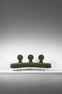 LACCA CESARE (n. 1929) - nello stile di. Divano eclettico