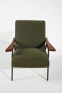 NAKAI TAICHIRO (n. 1954) : Coppia di poltrone, prodotto da Rossi D'Albizzate per La Selettiva del mobile Cant�  - Asta DESIGN E ARTI DECORATIVE DEL NOVECENTO Tradizionale - Associazione Nazionale - Case d'Asta italiane