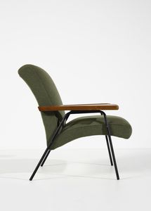 NAKAI TAICHIRO (n. 1954) : Coppia di poltrone, prodotto da Rossi D'Albizzate per La Selettiva del mobile Cant�  - Asta DESIGN E ARTI DECORATIVE DEL NOVECENTO Tradizionale - Associazione Nazionale - Case d'Asta italiane