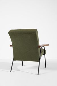 NAKAI TAICHIRO (n. 1954) : Coppia di poltrone, prodotto da Rossi D'Albizzate per La Selettiva del mobile Cant�  - Asta DESIGN E ARTI DECORATIVE DEL NOVECENTO Tradizionale - Associazione Nazionale - Case d'Asta italiane