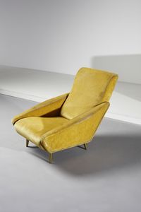 PONTI GIO (1891 - 1979) : Coppia di poltrone 807 Distex  - Asta DESIGN E ARTI DECORATIVE DEL NOVECENTO Tradizionale - Associazione Nazionale - Case d'Asta italiane