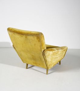 PONTI GIO (1891 - 1979) : Coppia di poltrone 807 Distex  - Asta DESIGN E ARTI DECORATIVE DEL NOVECENTO Tradizionale - Associazione Nazionale - Case d'Asta italiane