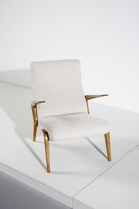 BORSANI OSVALDO (1911 - 1985) : Coppia di poltrone P71 per Tecno  - Asta DESIGN E ARTI DECORATIVE DEL NOVECENTO Tradizionale - Associazione Nazionale - Case d'Asta italiane