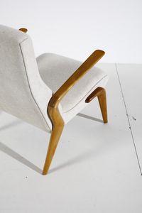 BORSANI OSVALDO (1911 - 1985) : Coppia di poltrone P71 per Tecno  - Asta DESIGN E ARTI DECORATIVE DEL NOVECENTO Tradizionale - Associazione Nazionale - Case d'Asta italiane