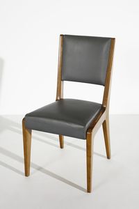 PONTI GIO (1891 - 1979) : Sei sedie  - Asta DESIGN E ARTI DECORATIVE DEL NOVECENTO Tradizionale - Associazione Nazionale - Case d'Asta italiane