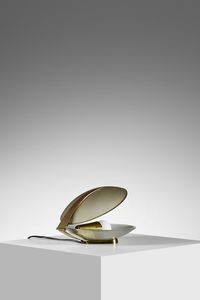INGRAND MAX (1908 - 1969) - Lampada da tavolo Conchiglia per Fontana Arte
