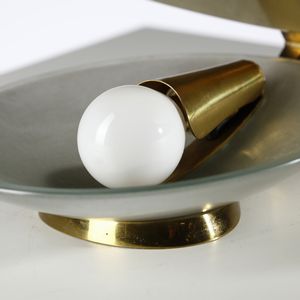 INGRAND MAX (1908 - 1969) : Lampada da tavolo Conchiglia per Fontana Arte  - Asta DESIGN E ARTI DECORATIVE DEL NOVECENTO Tradizionale - Associazione Nazionale - Case d'Asta italiane