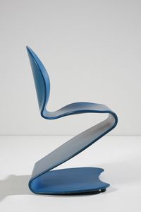 PANTON VERNER (1926 - 1998) : S- Chair, modello 276 per Thonet  - Asta DESIGN E ARTI DECORATIVE DEL NOVECENTO Tradizionale - Associazione Nazionale - Case d'Asta italiane
