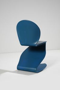 PANTON VERNER (1926 - 1998) : S- Chair, modello 276 per Thonet  - Asta DESIGN E ARTI DECORATIVE DEL NOVECENTO Tradizionale - Associazione Nazionale - Case d'Asta italiane