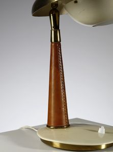 LELII ANGELO (1911 - 1979) : Lampada da tavolo per Arredoluce, Monza  - Asta DESIGN E ARTI DECORATIVE DEL NOVECENTO Tradizionale - Associazione Nazionale - Case d'Asta italiane