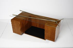 BEGA MELCHIORRE (1898 - 1976) : Scrivania  - Asta DESIGN E ARTI DECORATIVE DEL NOVECENTO Tradizionale - Associazione Nazionale - Case d'Asta italiane
