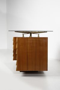 BEGA MELCHIORRE (1898 - 1976) : Scrivania  - Asta DESIGN E ARTI DECORATIVE DEL NOVECENTO Tradizionale - Associazione Nazionale - Case d'Asta italiane