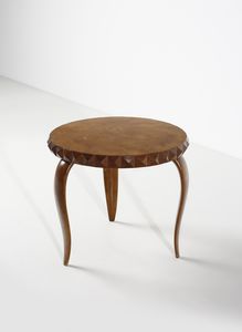 BUFFA PAOLO (1903 - 1970) : attribuito. Tavolino da salotto  - Asta DESIGN E ARTI DECORATIVE DEL NOVECENTO Tradizionale - Associazione Nazionale - Case d'Asta italiane