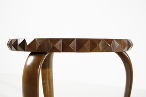 BUFFA PAOLO (1903 - 1970) : attribuito. Tavolino da salotto  - Asta DESIGN E ARTI DECORATIVE DEL NOVECENTO Tradizionale - Associazione Nazionale - Case d'Asta italiane