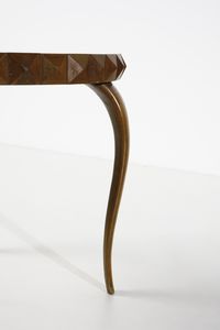 BUFFA PAOLO (1903 - 1970) : attribuito. Tavolino da salotto  - Asta DESIGN E ARTI DECORATIVE DEL NOVECENTO Tradizionale - Associazione Nazionale - Case d'Asta italiane