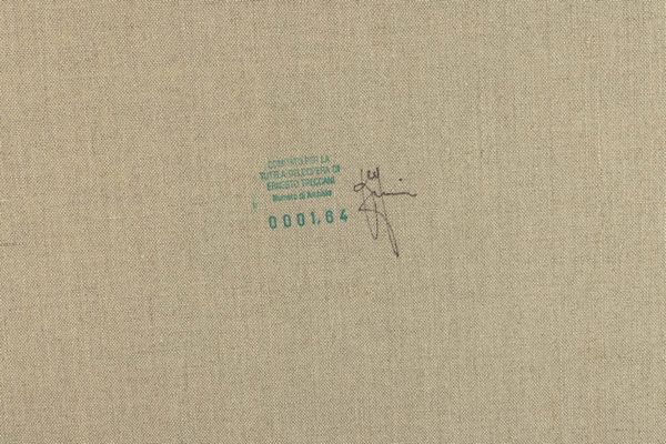 Ernesto Treccani : Senza titolo  - Asta Arte moderna e contemporanea  - Associazione Nazionale - Case d'Asta italiane