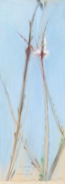 Piero Guccione : Il primo fiore di mandorlo  - Asta Arte moderna e contemporanea  - Associazione Nazionale - Case d'Asta italiane