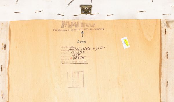 Vittorio Matino : Senza titolo  - Asta Arte moderna e contemporanea  - Associazione Nazionale - Case d'Asta italiane