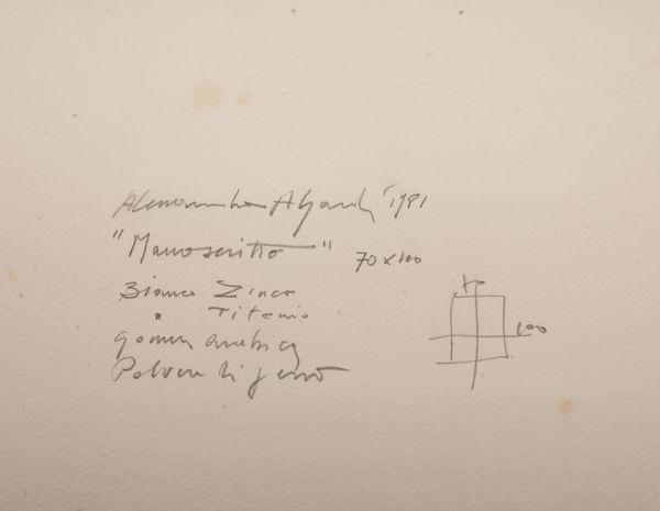 Alessandro Algardi : Manoscritto  - Asta Arte moderna e contemporanea  - Associazione Nazionale - Case d'Asta italiane