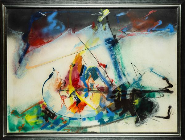 EDOARDO FRANCESCHINI : Senza titolo  - Asta Arte moderna e contemporanea  - Associazione Nazionale - Case d'Asta italiane