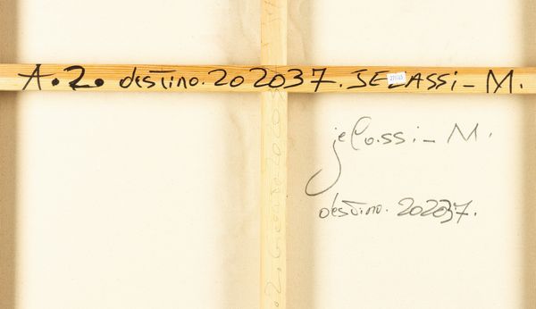 Jelassi Mokhtar : Destino  - Asta Arte moderna e contemporanea  - Associazione Nazionale - Case d'Asta italiane