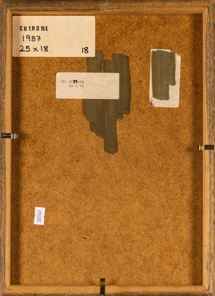 Ronnie Cutrone : Senza titolo  - Asta Arte moderna e contemporanea  - Associazione Nazionale - Case d'Asta italiane