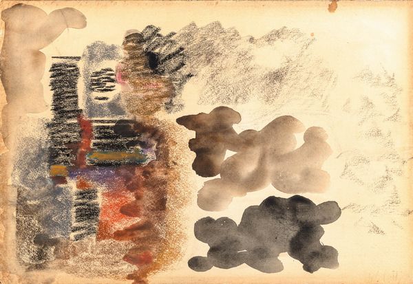 FAUSTO MELOTTI : Senza titolo  - Asta Arte moderna e contemporanea  - Associazione Nazionale - Case d'Asta italiane