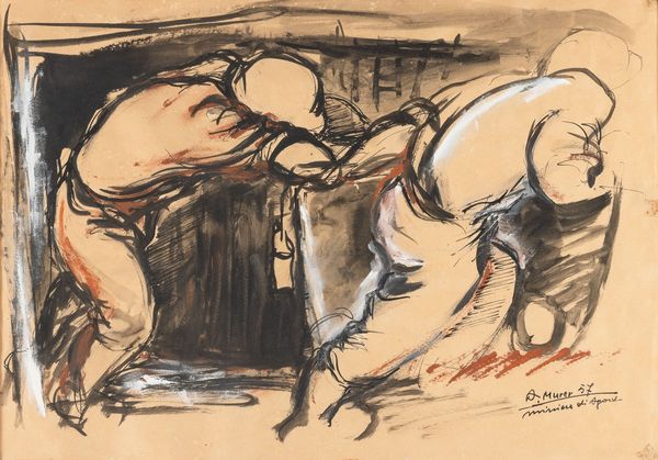 AUGUSTO MURER : Miniera di Agordo  - Asta Arte moderna e contemporanea  - Associazione Nazionale - Case d'Asta italiane
