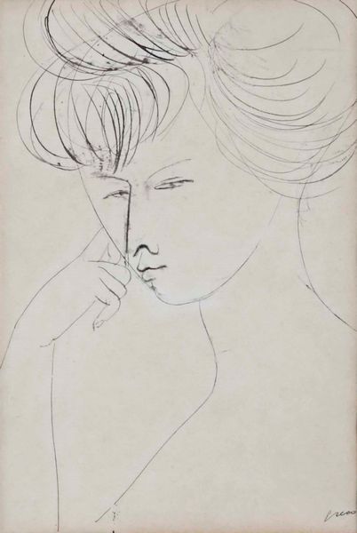 Emilio Greco : Volto femminile  - Asta Arte moderna e contemporanea  - Associazione Nazionale - Case d'Asta italiane