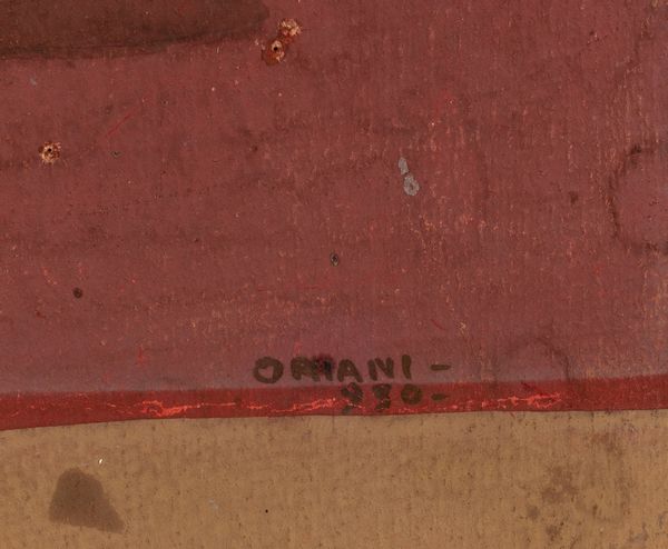 Pippo Oriani : Senza titolo  - Asta Arte moderna e contemporanea  - Associazione Nazionale - Case d'Asta italiane