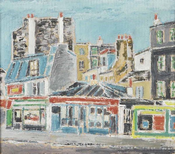 Orfeo Tamburi : Parigi  - Asta Arte moderna e contemporanea  - Associazione Nazionale - Case d'Asta italiane