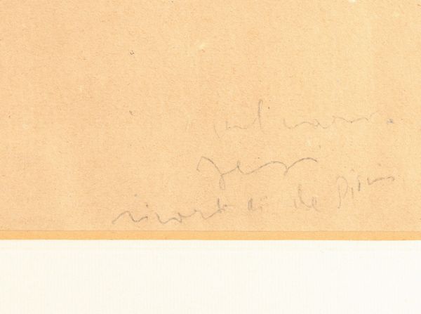 Filippo de Pisis : Nudo  - Asta Arte moderna e contemporanea  - Associazione Nazionale - Case d'Asta italiane