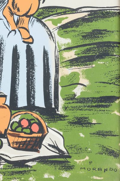 Pietro Morando : Senza titolo  - Asta Arte moderna e contemporanea  - Associazione Nazionale - Case d'Asta italiane