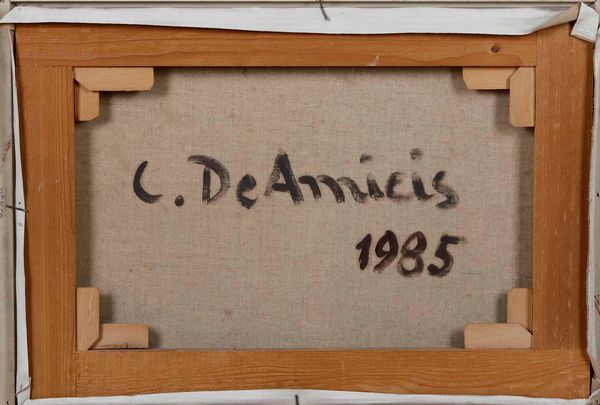 Cristoforo De Amicis : Senza titolo  - Asta Arte moderna e contemporanea  - Associazione Nazionale - Case d'Asta italiane